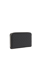 Monogram Zip-Around Leather Wallet